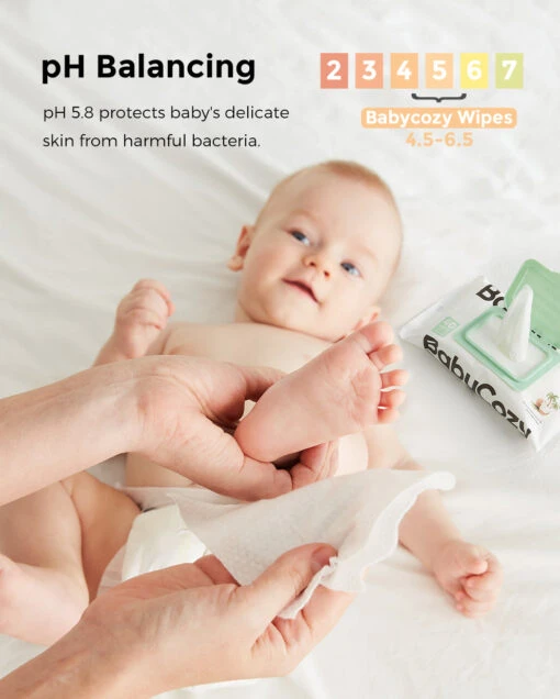 BabyCozy Baby Nourish Wipes (6 Packs, 240 Wipes) - Image 5