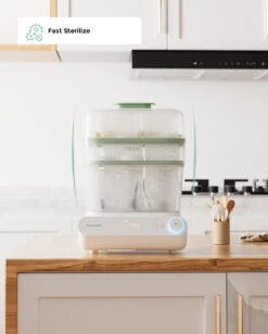 Momcozy 3 Layers Fast Bottle Sterilizer And Dryer -GlowNest Store 11 e2e306f5 dae2 46aa bc8b c0797bffd6e2
