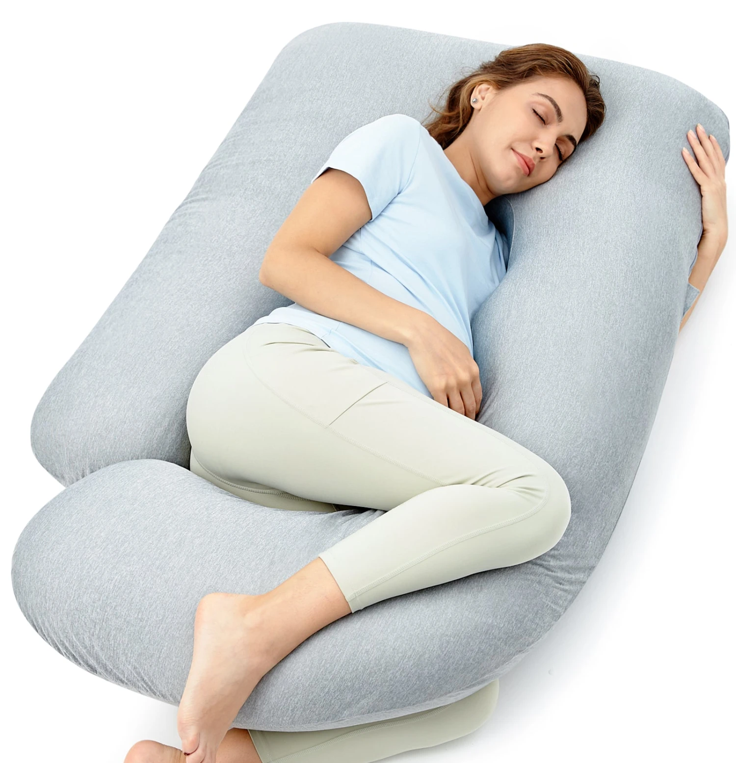 Cooling Pregnancy Body Pillow 2 Cooling Pregnancy Body Pillow - Image 2