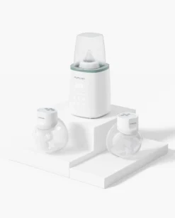 S12 Pro Warmer Bundle: Double S12 Pro Wearable Breast Pump And 6-in-1 Fast Baby Bottle Warmer