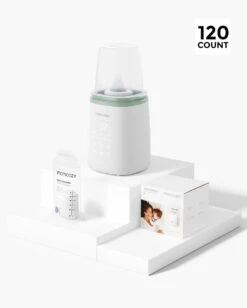 6-in-1 Fast Baby Bottle Warmer And 120 Count Breastmilk Storage Bags