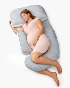 Original Detachable G Shaped Pro Pregnancy Pillow -GlowNest Store 2 612ef64c b677 42e8 8a42 e8eee7ed3dac