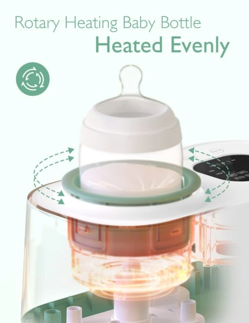 Waterless Baby Bottle Warmer With Shake Bottle Function - Image 3