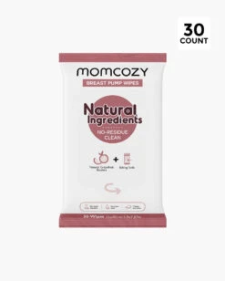 Natural Breast Pump Wipes - Safe & Convenient -GlowNest Store 30 1