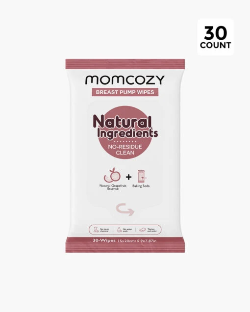 Natural Breast Pump Wipes - Safe & Convenient - Image 6