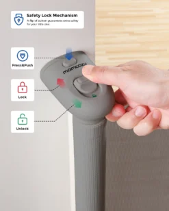 Eco-Friendly & Childproof Retractable Baby Gate 30 Eco-Friendly & Childproof Retractable Baby Gate -GlowNest Store 3 7a67c070 69d3 46ca 8284 027e1ca82df6