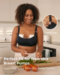 Multi-Function: Wearable Breast Pump Bra -GlowNest Store 3 b56dc613 feba 4004 b1c6 b40e0fef33ee