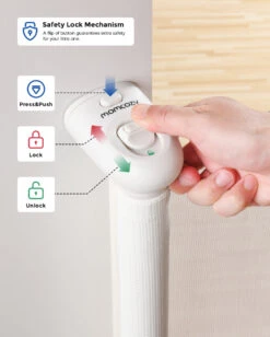 Safety First! Bundle: Single Baby Monitor And Single Retractable Baby Gate -GlowNest Store 3 c38f9813 2ae9 4f85 9823 af16123653e7