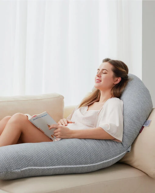 Original F Shaped Pregnancy Pillows With Adjustable Wedge Pillow - Image 13