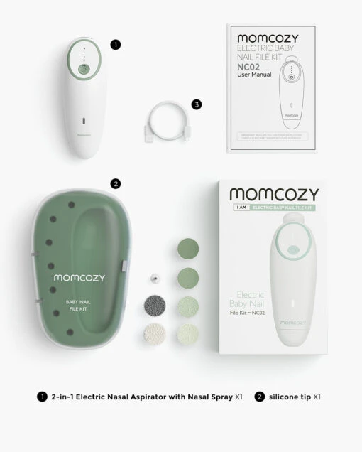 Momcozy Electric Baby Nail File - Low Noise - Image 7
