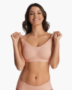 Jelly Strip 2.0 - Seamless Push Up Nursing Bra - FB016 -GlowNest Store 4 15904e4d d21c 4376 87e6 062ac6937619