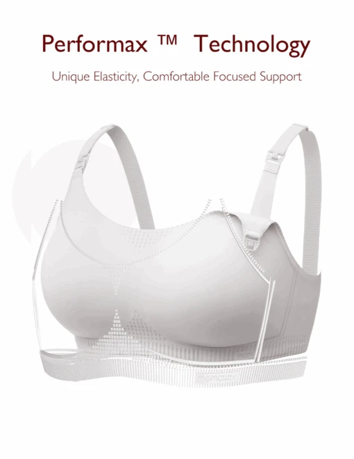 Function - U Liquid Spandex Printed Nursing Bra With Performax™ Technology - Image 5
