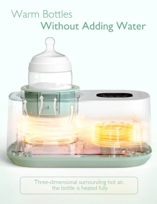 Waterless Baby Bottle Warmer With Shake Bottle Function - Image 2