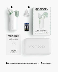 Momcozy Baby 2-in-1 Nasal Aspirator With Sprayer -GlowNest Store 4 efff0218 f925 4810 b1be 911321619ac0