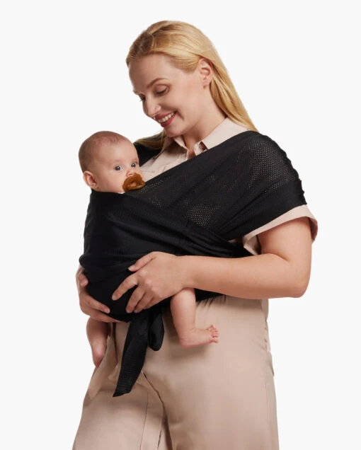 Easy To Wear Hands Free - Baby Wrap Carrier - Image 4