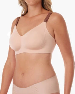 Stylish - V Jelly Strip Lift Nursing Bra -GlowNest Store 4e992fd26bf541f804bbdb74e546f2f6