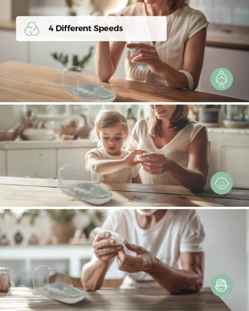 Momcozy Electric Baby Nail File - Low Noise - Image 3
