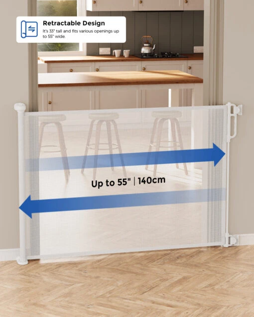 Safety First! Bundle: Single Baby Monitor And Single Retractable Baby Gate - Image 8