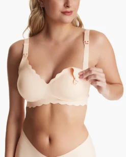 Jelly Strip - Seamless Floral Push Up Nursing Bra -YN46 -GlowNest Store 6 706a7727 c421 4b66 b588 8e62ef0a6abc