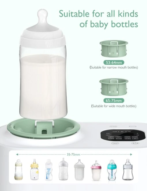 Waterless Baby Bottle Warmer With Shake Bottle Function - Image 5