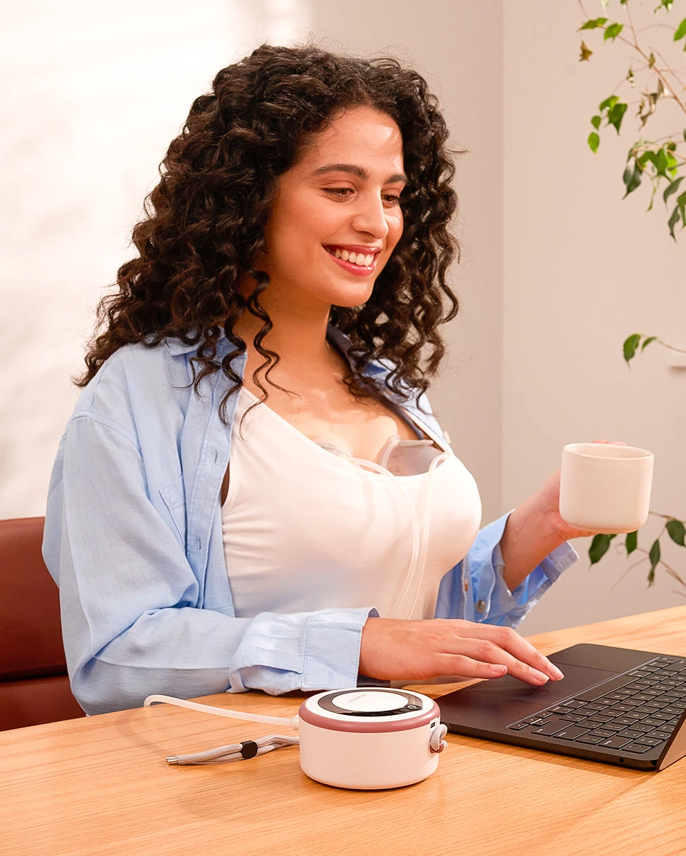 V1 Bra Bundle: V1 Hands-free Breast Pump And 4-in-1 Pumping Bra(YN12) 6 V1 Bra Bundle: V1 Hands-free Breast Pump And 4-in-1 Pumping Bra(YN12) - Image 6