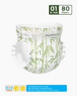 Momcozy Natural Bamboo Diaper - Naturally Antibacterial -GlowNest Store 8 1 c2bf6eab f42d 4a73 b574 f0997aa51dbe