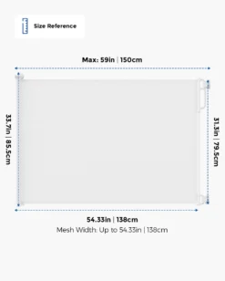 Eco-Friendly & Childproof Retractable Baby Gate 23 Eco-Friendly & Childproof Retractable Baby Gate -GlowNest Store 8 1b86c9b2 af97 4bf1 a91c 51a43bc6831f