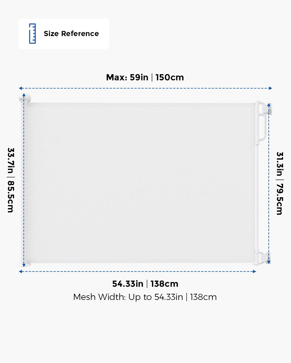 Eco-Friendly & Childproof Retractable Baby Gate 8 Eco-Friendly & Childproof Retractable Baby Gate - Image 8
