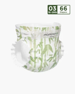 Momcozy Natural Bamboo Diaper - Naturally Antibacterial -GlowNest Store 8 3