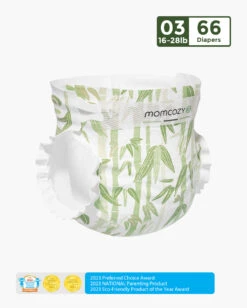 Momcozy Natural Bamboo Diaper - Naturally Antibacterial -GlowNest Store 8 3 fe7625f0 e4a5 4d3e b10d 8f4d84114f47