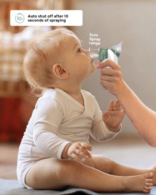 Momcozy Baby 2-in-1 Nasal Aspirator With Sprayer - Image 2