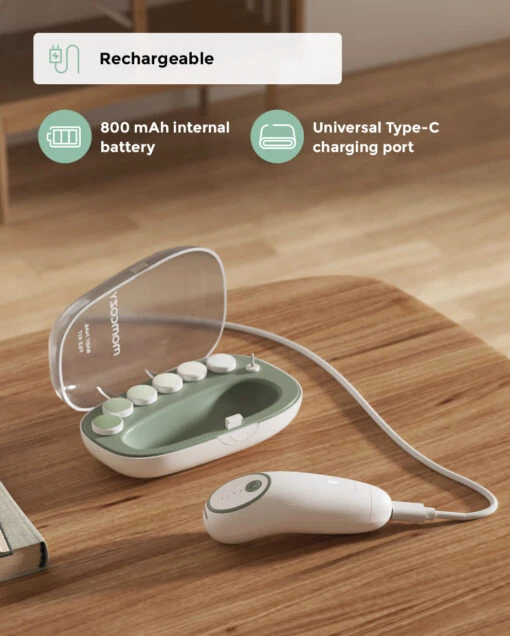Momcozy Electric Baby Nail File - Low Noise - Image 6