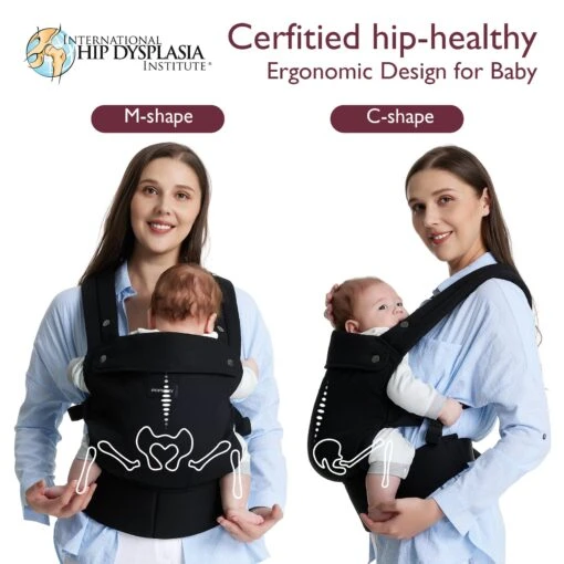 Ergonomic,Cozy And Lightweight - Baby Carrier Newborn To Toddler - Image 5