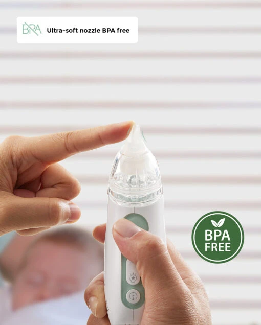 Momcozy Baby Nasal Aspirator- Long Battery Life - Image 4