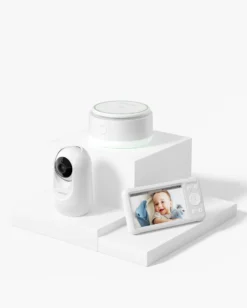 Baby Care Bundle:Portable Baby Sound Machine And One Baby Monitor