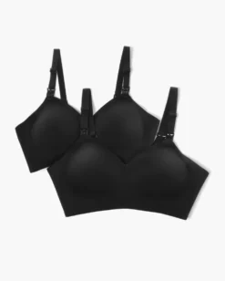 SMOOTH - Ultra Soft & Omni Maternity Nursing Bra (2 Pack) 16 SMOOTH - Ultra Soft & Omni Maternity Nursing Bra (2 Pack) -GlowNest Store BreastfeedingSeamlessWirelessNursingBras2Pack 2