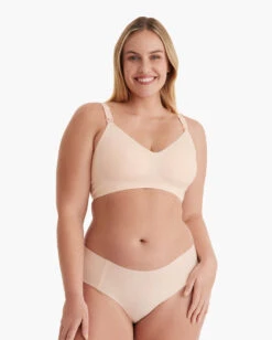 SMOOTH - Ultra Soft & Omni Maternity Nursing Bra-YN21 -GlowNest Store BreastfeedingSeamlessWirelessNursingBras 1