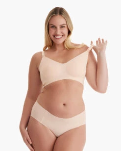 SMOOTH - Ultra Soft & Omni Maternity Nursing Bra-YN21 -GlowNest Store BreastfeedingSeamlessWirelessNursingBras 5