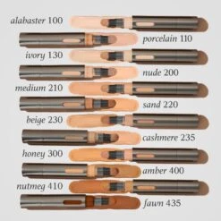 Cushion Complexion Concealer+Corrector+Foundation With Turmeric -GlowNest Store JULEP CUSHIONCOMPLEXION GROUPSHOTWITHTEXTURESANDNAMES 12REFRESH min