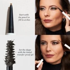 Brow 101 Waterproof Pencil + Tinted Gel -GlowNest Store Julep Brow101 NewHowToUseAsset ECommerce JPG