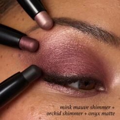 Moonlight And Daylight 12 Piece Eyeshadow 101 Crème-to-Powder Eyeshadow Stick Set -GlowNest Store Julep ES1016PCKit Moonlight ModelShadeCallout2 ECommerce JPG