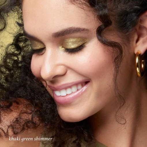 Khaki Green Shimmer Eyeshadow 101 Stick - Image 3