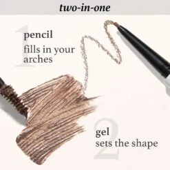 Brow 101 Waterproof Pencil + Tinted Gel -GlowNest Store Julep Brow101 twoinone pencilvsgel ECommerce JPG 1b5c67d1 4f7d 4e82 ac6e fe268ccd7bb4