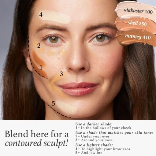Cushion Complexion Concealer+Corrector+Foundation With Turmeric - Image 2