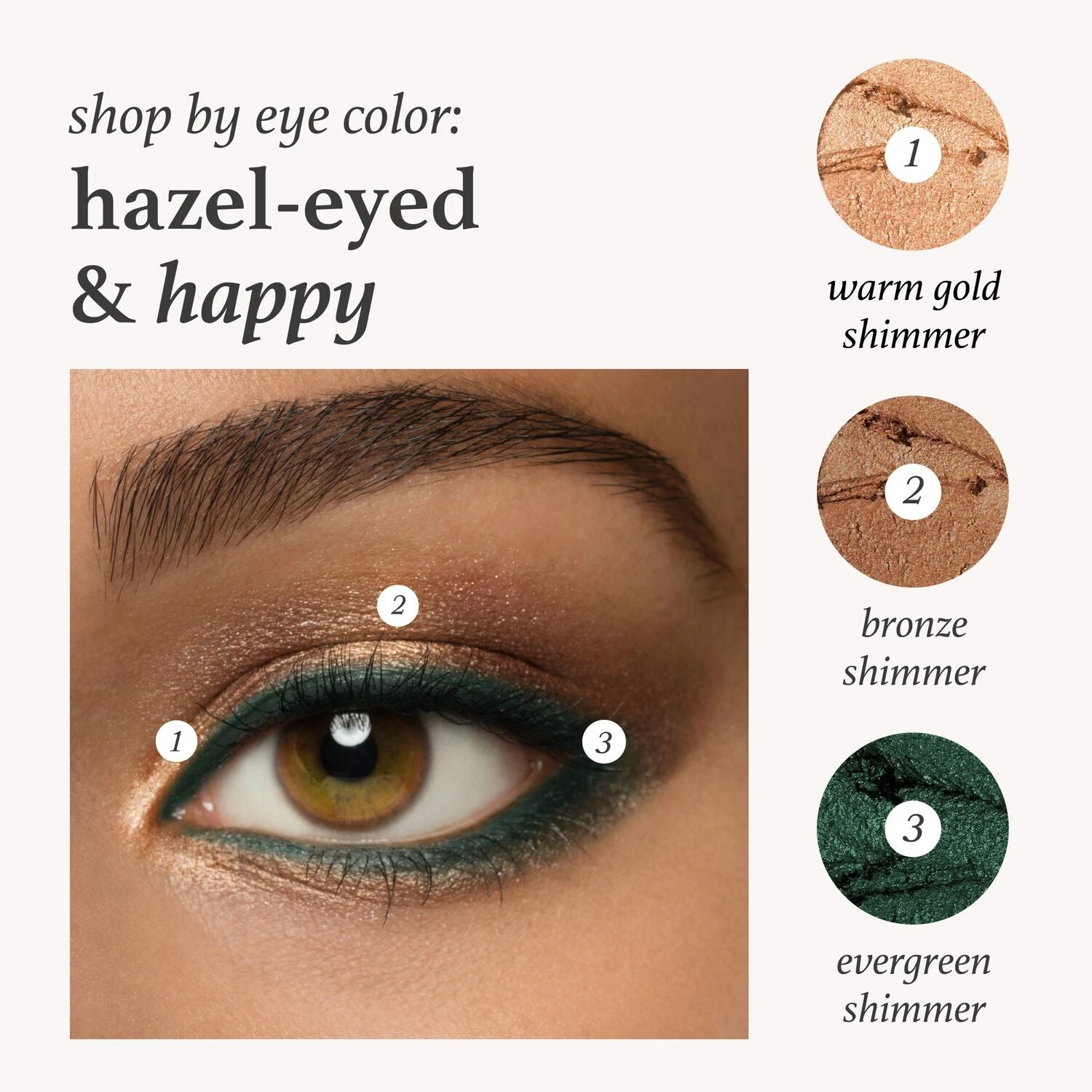 Hazel-Eyed & Happy: Eyeshadow 101 Crème-to-Powder Eyeshadow Stick Trio - Image 3