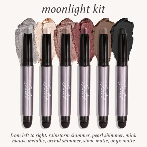 Moonlight And Daylight 12 Piece Eyeshadow 101 Crème-to-Powder Eyeshadow Stick Set - Image 5