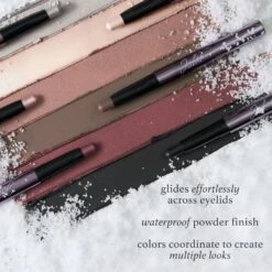 Moonlight And Daylight 12 Piece Eyeshadow 101 Crème-to-Powder Eyeshadow Stick Set -GlowNest Store Julep ES101HOLIDAY6PCMoonlightKit Shotwithproductbenefits ECommerce JPG