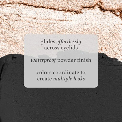 Eyeshadow 101 Crème-to-Powder Eyeshadow Stick Duo, Pearl Shimmer & Onyx Matte - Image 7