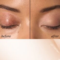 Eyeshadow 101 Longwear Primer -GlowNest Store Julep Eyeshadow101Primer MacroShotofEyewithPrimervsWithout ECommerce JPG