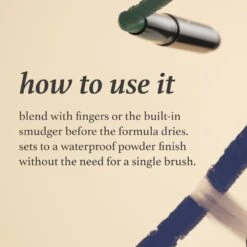 Eyeshadow 101 Crème-to-Powder Eyeshadow Stick Duo, Pearl Shimmer & Onyx Matte -GlowNest Store Julep Eyeshadow101 HowtoUse PDP UPDATED2024 ECommerce JPG 22624725 591c 4eb2 a7be 61594bdae47b